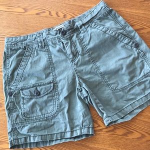 Polo Jeans Company- Green cargo style shorts